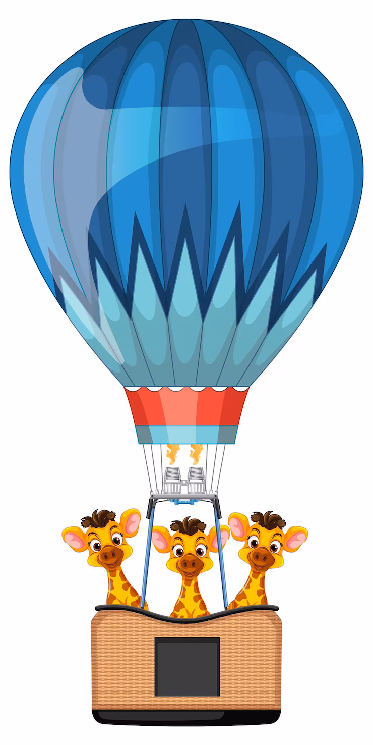 hoeveel diertjes zitten er in de ballon?