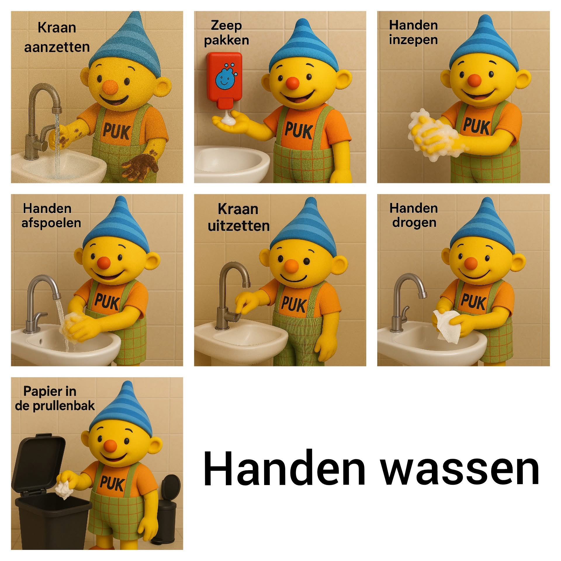 handen wassen